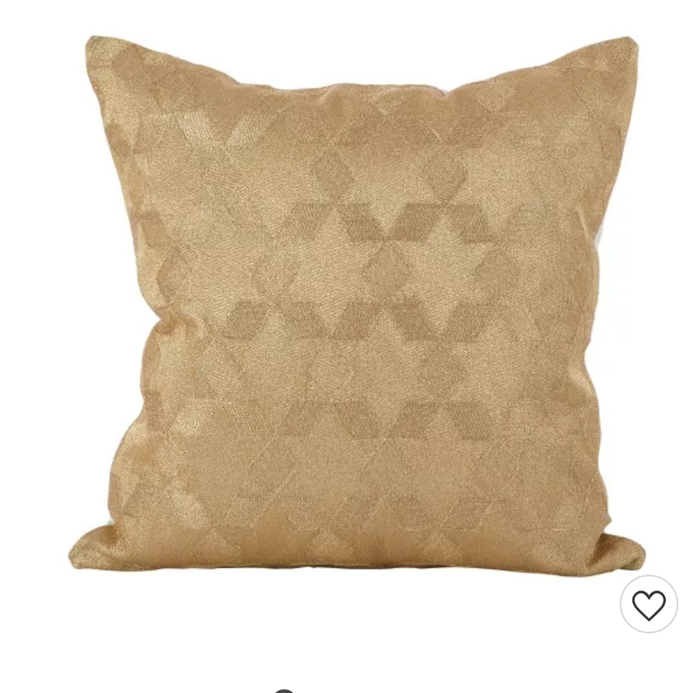 Throw Pillow Saro Lifestyle Golden Shine